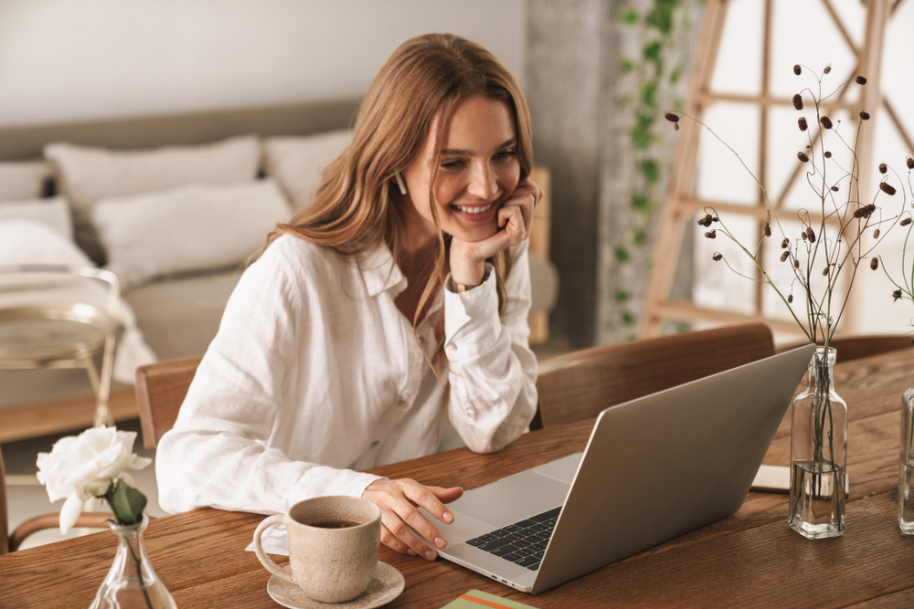 Image,Of,Young,Pleased,Happy,Cheerful,Cute,Beautiful,Business,Woman 23 Bedroom Office Ideas